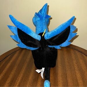 Cedar Point Gatekeeper Roller Coaster Blue Black Plush Dragon Gryphon Griffin